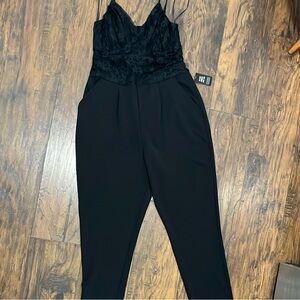 Express Elegant Black Jumpsuit
